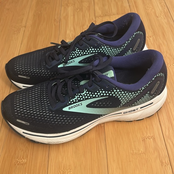 Brooks Ghost 14 Running Shoe size Women’s 10, Navy Blue - Picture 1 of 9